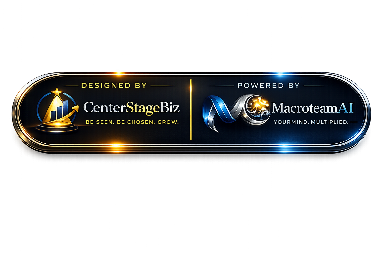 Designed by CenterStageBiz. Powered by MacroteamAI.